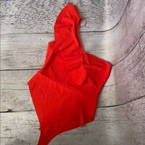 💥3/$25 Red one piece from Europe